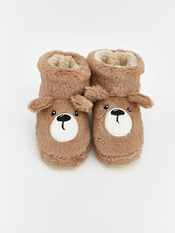 Hayvan Fig?rl? Erkek Bebek Pel?? Panduf