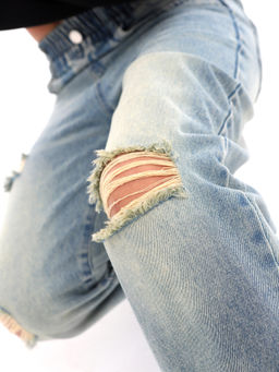 Джинсы-палаццо для девочек - СИНЯЯ МОДА фото 14