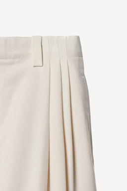 PANTAL?N PLIEGUES TRAJE WILLY CHAVARRIA X ZARA / Marfil  фото 6