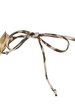 TRENDYOLMILLA Leopar Desenli Ucgen Baglamal? High Leg Regular Bikini Tak?m? TBESS24BT00037  фото 9