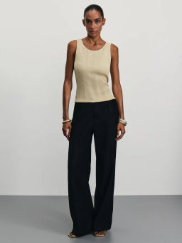 Майка из вискозы с люрексом / Zarina  фото 2