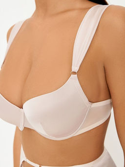 31204111256 Бюстгальтер Push-up жен. Yoki светло-бежевый - Infinity Lingerie фото 5