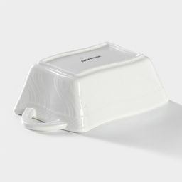 Форма для выпечки Доляна Прямоугольник. Менно, 380 мл, 1795.5 см, жаропрочная керамика, белый  фото 3