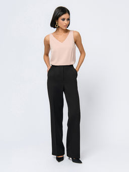 Брюки черного цвета прямые - 1001dress фото 2