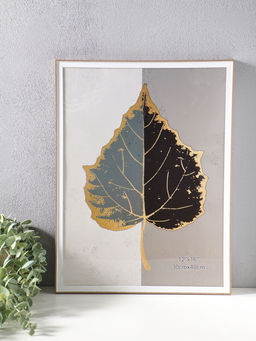 Фоторамка пластик 30х40 см "Современная классика" беж и белый 42,6х32,6х1,5 см