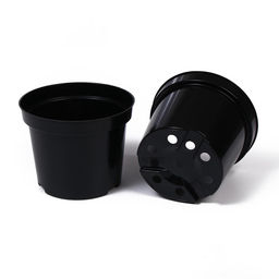 Цена за 6 шт. Горшок для рассады, 3 л, d=19 см, h=15 см, пластик, чёрный, Greengo фото 8
