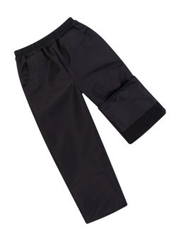 Брюки на поясе демисезонные черные