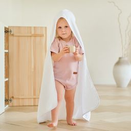 Полотенце уголок махровое Крошка Я 85х85 см, цвет белый, 100% хлопок, 320 г/м  фото 10