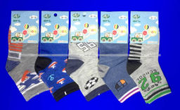 Цена за 12 пар. BFL носки детские "Машинки"