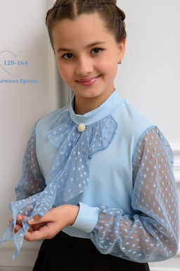 Блузка Олимпия длинный рукав