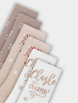 Носки женские (3 пары) - Mark formelle фото 6