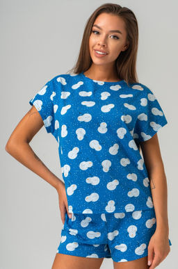 Женская новогодняя пижама с шортами Happyfox - Happy fox фото 10