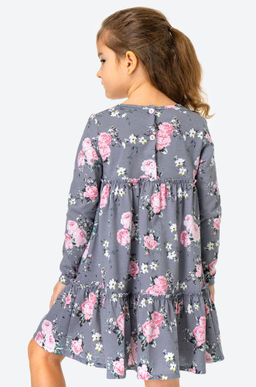 Хлопковое платье для девочки Happyfox