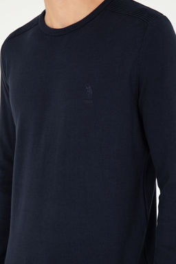Мужской темно-синий базовый свитер Неожиданная скидка в корзине - U.s. polo assn фото 14
