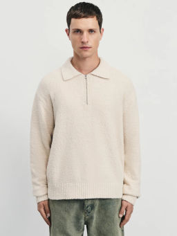 Джемпер relax fit на молнии / Zarina