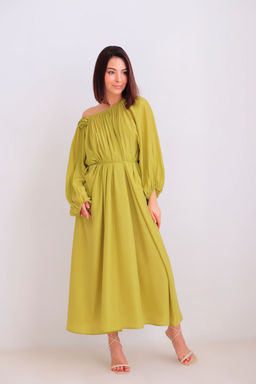 Martichelli Платье в цвете лайм фото 6