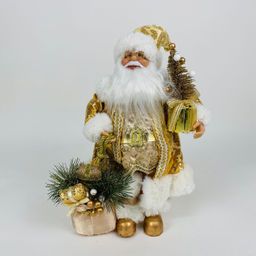 Дед Мороз золотой 50 см (арт. S1209-18)
