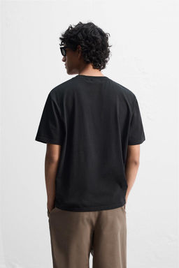 SLIM FIT MEDIUM WEIGHT T-SHIRT - Zara фото 20