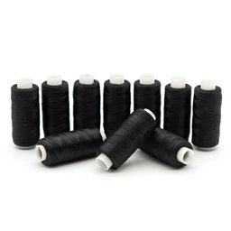 Нитки швейные аримированные, черные, 30 катушек в наборе, 1х200м