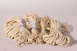 Шнур плетенный 16-ти прядный без серд. ХБ р/н D=4 мм 30кгс 10 м, арт. ХБ 4