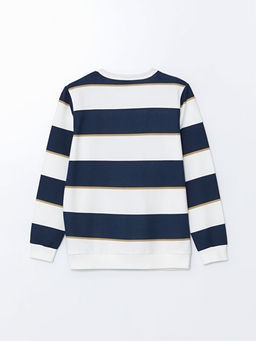 Bisiklet Yaka Erkek ?ocuk Sweatshirt