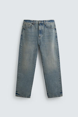JEANS STRAIGHT ANKLE FIT / Azul medio - Zara фото 8