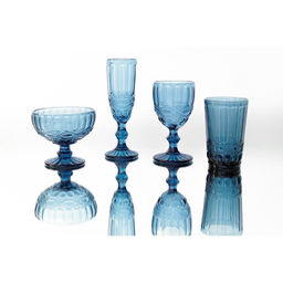 Бокал для шампанского Magistro «Ла-Манш», 160 мл, стекло, синий