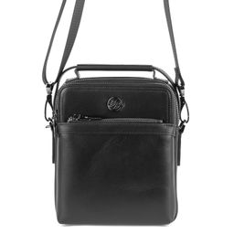 Мужская кожаная сумка мессенджер