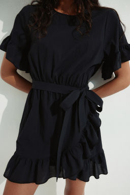 Vestido con ribetes de volante - H&m фото 3