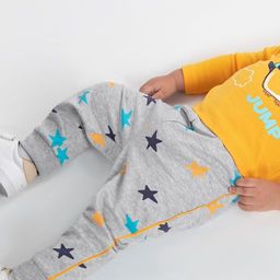 CRB wear/CWNB 70108-11-289 Брюки для мальчика, светло-серый меланж/Ex.Cherubino