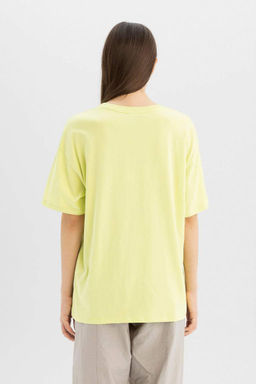 Футболка оверсайз с круглым вырезом и короткими рукавами Cool Rick and Morty - Defacto фото 7