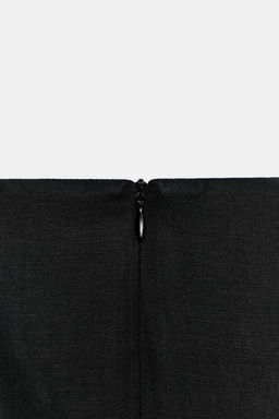 VESTIDO MIDI ZW COLLECTION / Negro - Zara фото 9