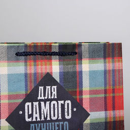 Цена за 2 шт. Пакет подарочный ламинированный, упаковка, For real man, ML 25?21?8 см