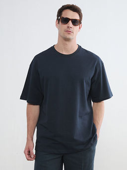 Bisiklet Yaka Dokulu Erkek Ti??rt