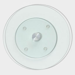 Подставка для торта вращающаяся Доляна, d=32 см, стекло