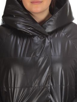 21085 BLACK Куртка зимняя двухсторонняя женская облегченная SNOW CLARITY