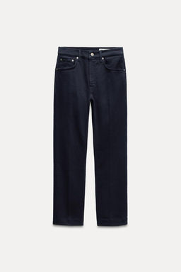 ZW COLLECTION BOOTCUT HIGH-WAIST CROPPED JEANS - Zara фото 7