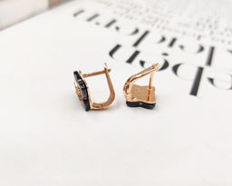 Серьги с керамикой