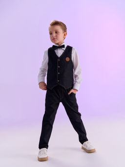 Жилет из джинскота Графит - Bungly фото 10