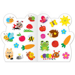 Раскраска с наклейками Мышонок и весёлые друзья, 12 стр. - Буква-ленд фото 3