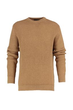 TRENDYOL MAN Camel Regular Fit Yunlu Bisiklet Yaka Dokulu Basic Triko Kazak TMNAW23KZ00028 - Trendyolmilla фото 11