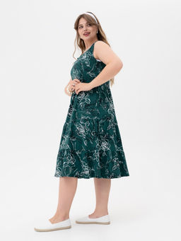 Сарафан( платье) с ярусной юбкой хлопок 100% - Binita фото 10