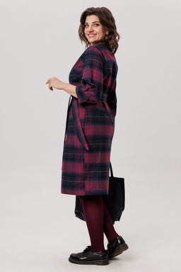 Платье ANELLI 1728-Р винная геометрия  фото 9