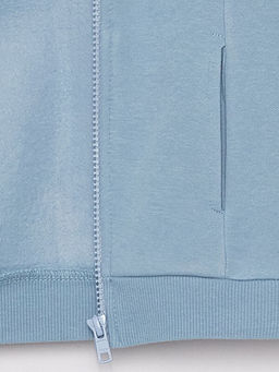 Kap??onlu Uzun Kollu Erkek Bebek Fermuarl? Sweatshirt - Waikiki фото 3