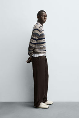 STRIPED JACQUARD SWEATER - Zara фото 4
