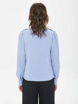 Блузка полуприлегающего силуэта - Priz фото 6