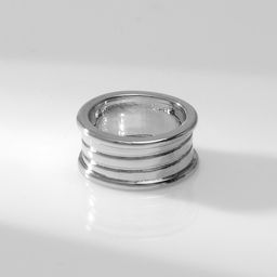 Кольцо металл Тренд катушка, цвет серебро, размер 16