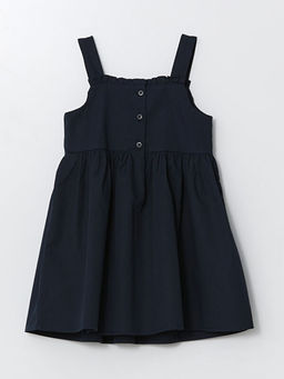 Kare Yaka K?z ?ocuk Elbise