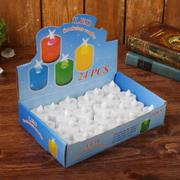 Цена за 24 шт. Свеча светодиодная Сердечко - Simaland фото 3