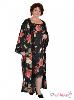 Халат Модель №751 размеры 44-84 - Plusmoda фото 9